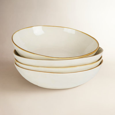 Leny Stoneware Pasta Bowl