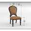 Ensemble de 2 chaises d'appoint Traditional