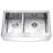 Elysian 35.88'' L Double Bowl Stainless Steel Kitchen Sink