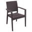 Fauteuil de salle à manger empilable Hela-22505027