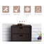 Armoire à serviettes d'extérieur Outsunny