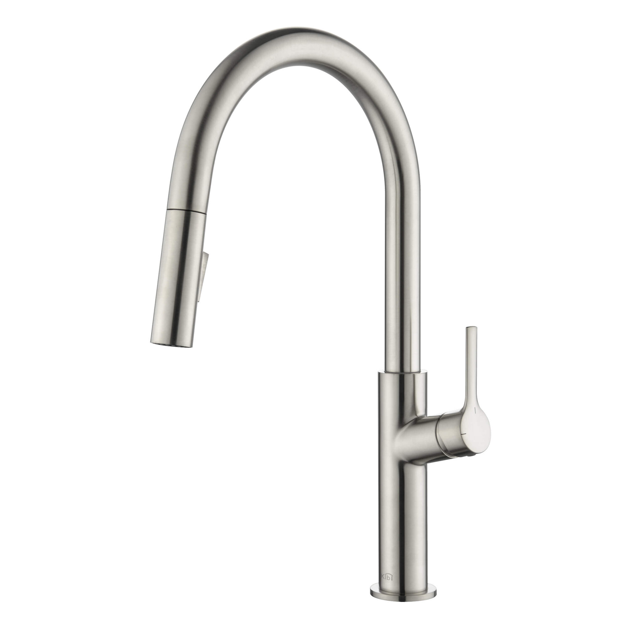 KIBI Fusion Pull Down Kitchen Faucet, Brushed Nickel
