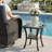Layinsun 5 Pieces Outdoor Patio Furniture Set, Rattan Wicker Swivel Chair With Ottoman-108053234-108053231