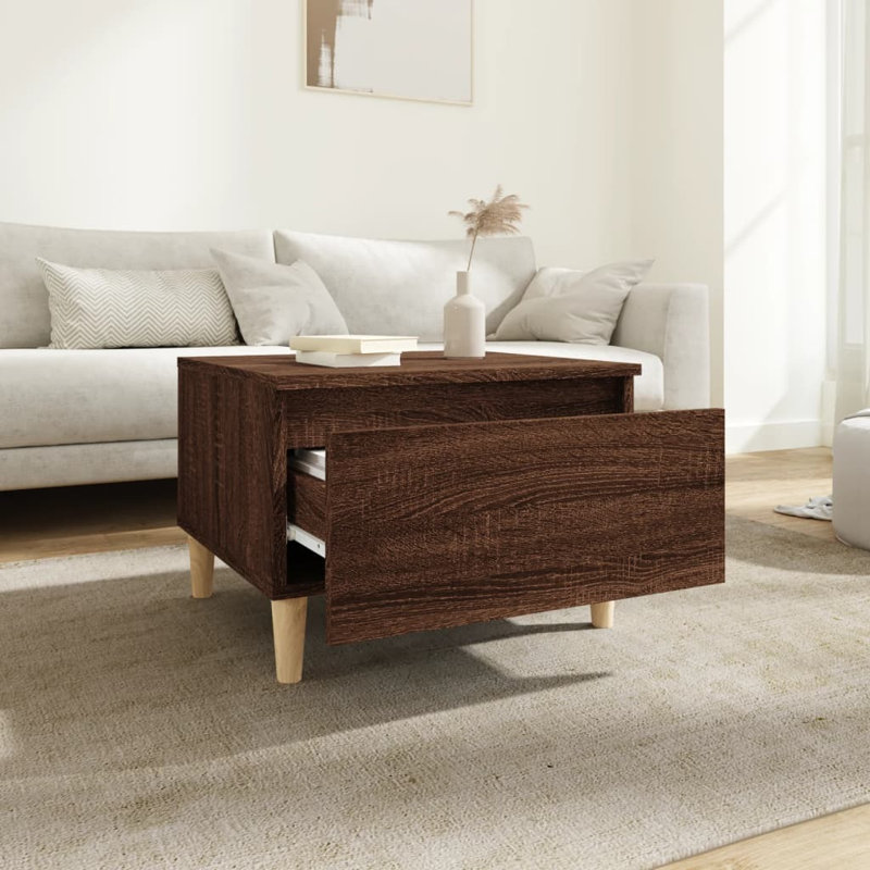 Kenzee End Table, Brown Oak