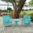 Amalfi Folding HDPE Outdoor Adirondack Chair-1790042054