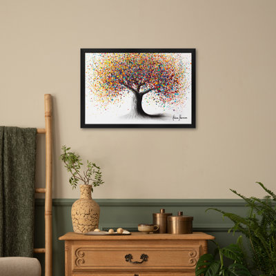 «Rainbow Soul Tree», affiche encadrée par Ashvin Harrison