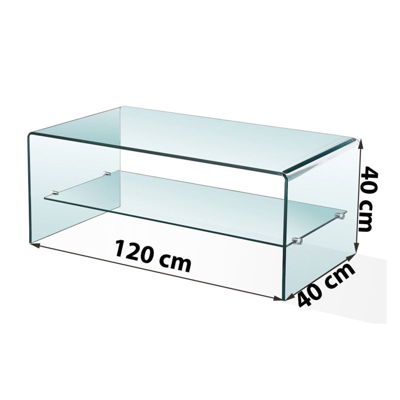 Coralis Sled Coffee Table with Storage