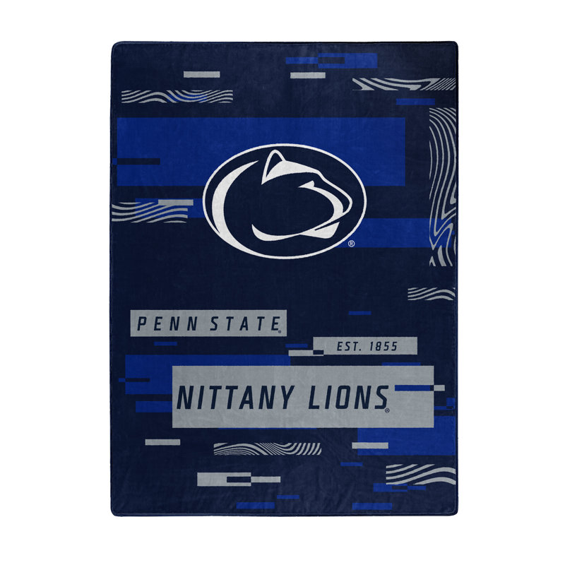 Throw Blanket, Blue/Black, Penn State Nittany Lions