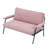 Myrion 53" Tufted Upholstered Loveseat with Metal Frame-114611303
