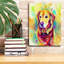 «Pop Art Golden Retriever 2» par Furbaby Affiliates, art mural sur toile-1277595775