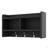 4-in-1 Detachable Hall Tree with Storage and 7 Hooks, Multiple Functions Hallway Coat Rack with Storage Drawers and Cabinet, Black Shoe Bench for Entryway Hallway