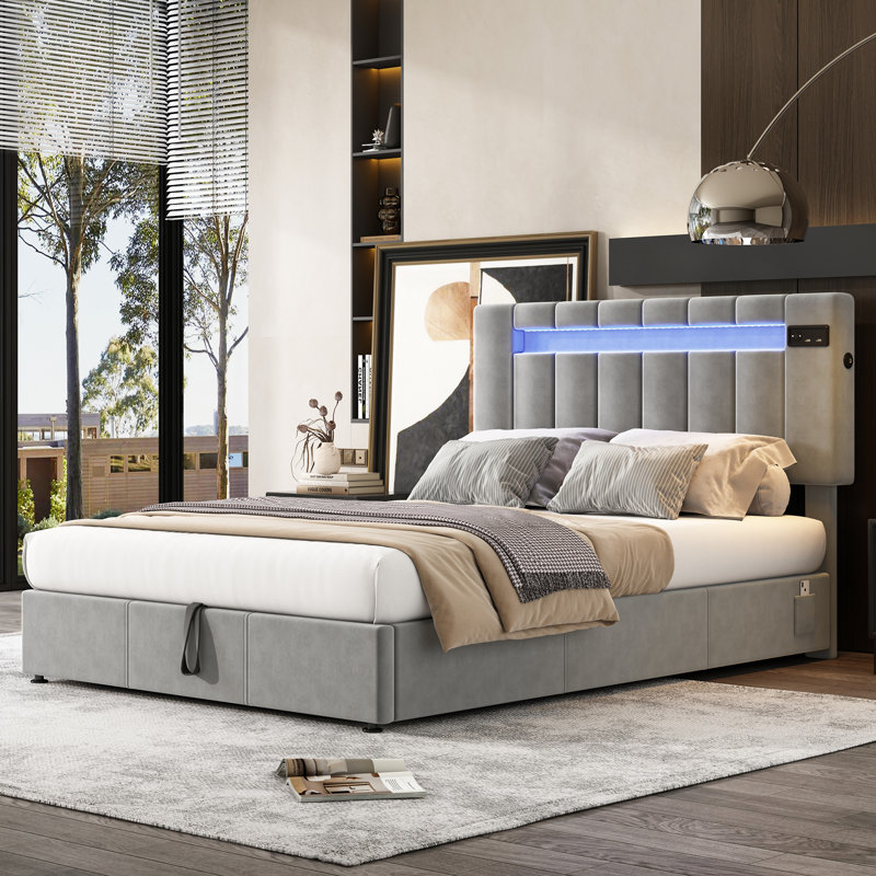 Chasitee Upholstered Ottoman Storage Bed