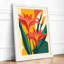 Modern Lily Botanical - Framed Print-1381190717-1381190718