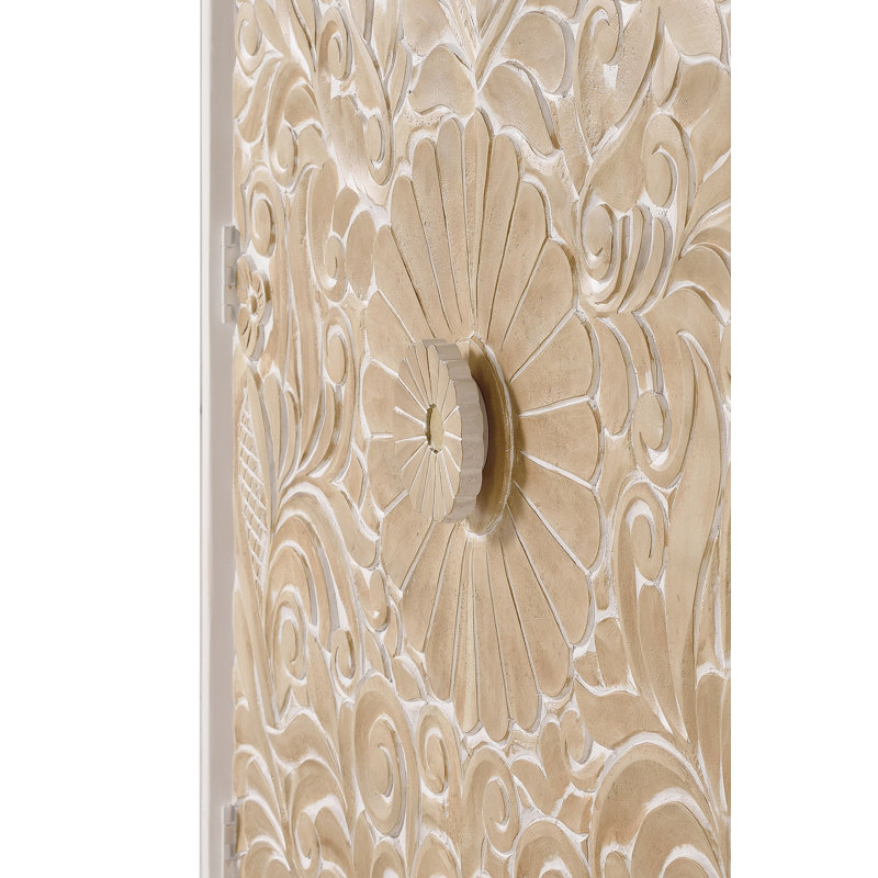 Josephus 2 Door Solid Wood Wardrobe