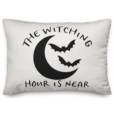  the Witching Hour is Near Lumbar Pillow