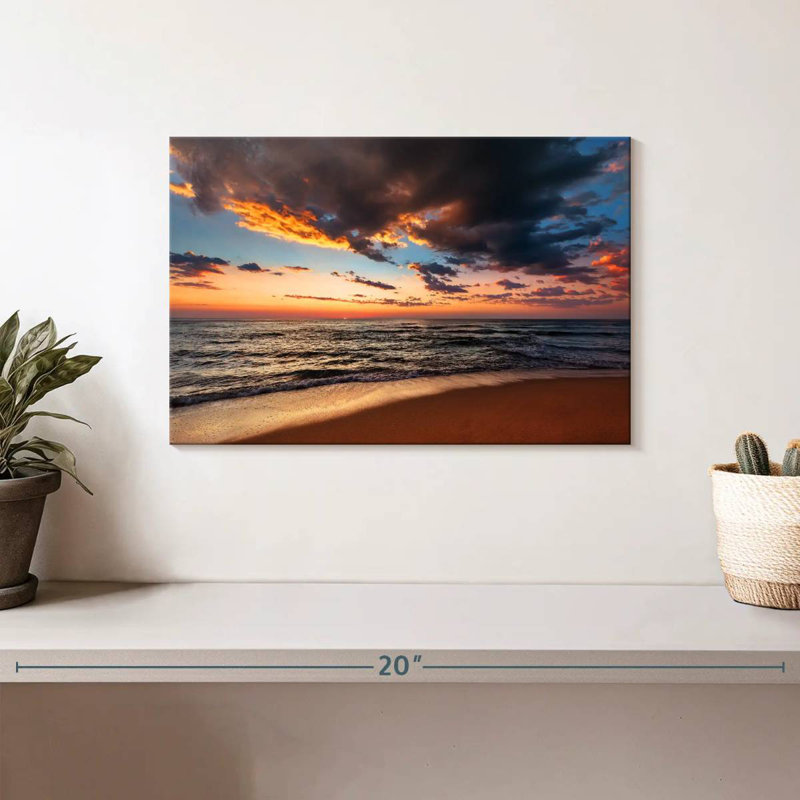 Gillard Sunset Seascape, 8" H x 12" W