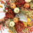 26" Faux Fall Thanksgiving Day Pumpkin Berry Front Door Wreath
