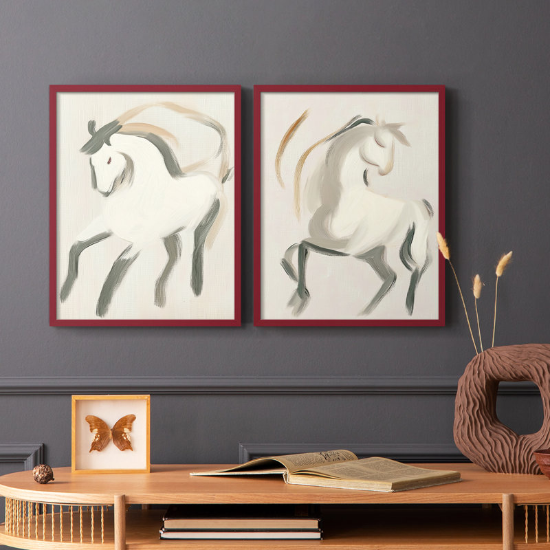 ANIMALS Series CCGLXVI-Reproduction encadrée de qualité supérieure - prête à être accrochée - aucun clou requis - aucun clou requis