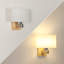 Oval Glass 18Cm Flush Mounted Sconce
