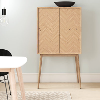 Chrisley 85cm Solid Wood Sideboard