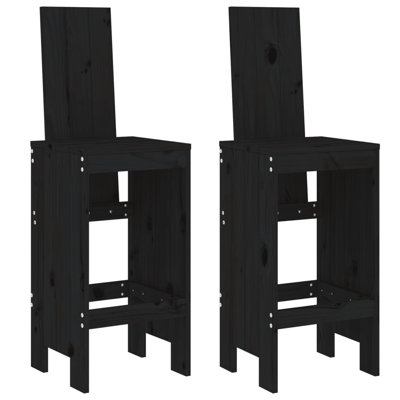 Morrigun Solid Wood Counter Stool