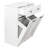 Laundry Cabinet ,With 2 Removable Laundry Basket  And 2 Drawers