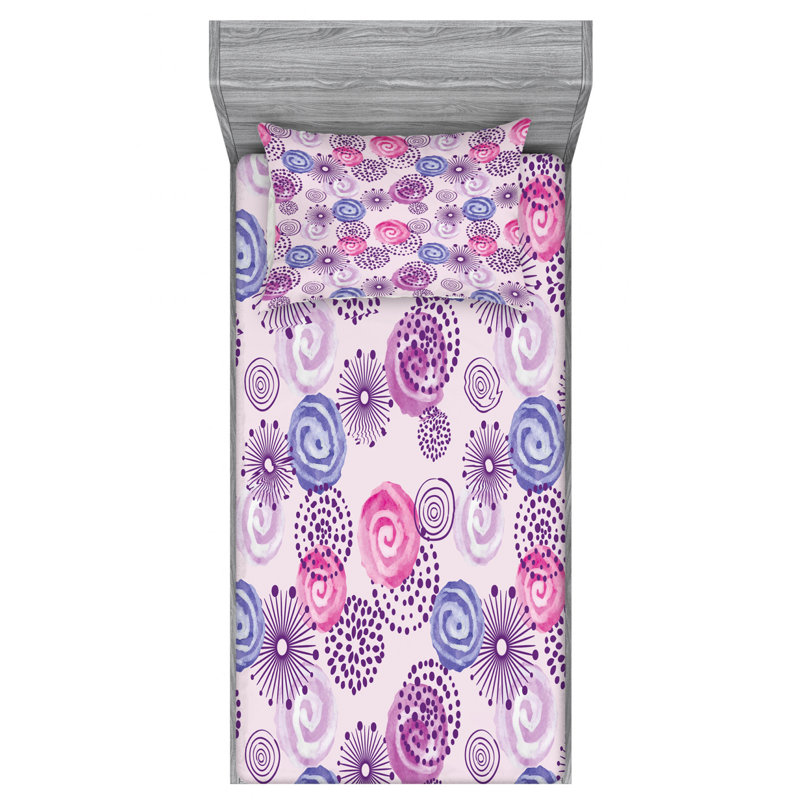 Microfiber Sheet Set, Twin XL Sheet Set with Fitted Sheet