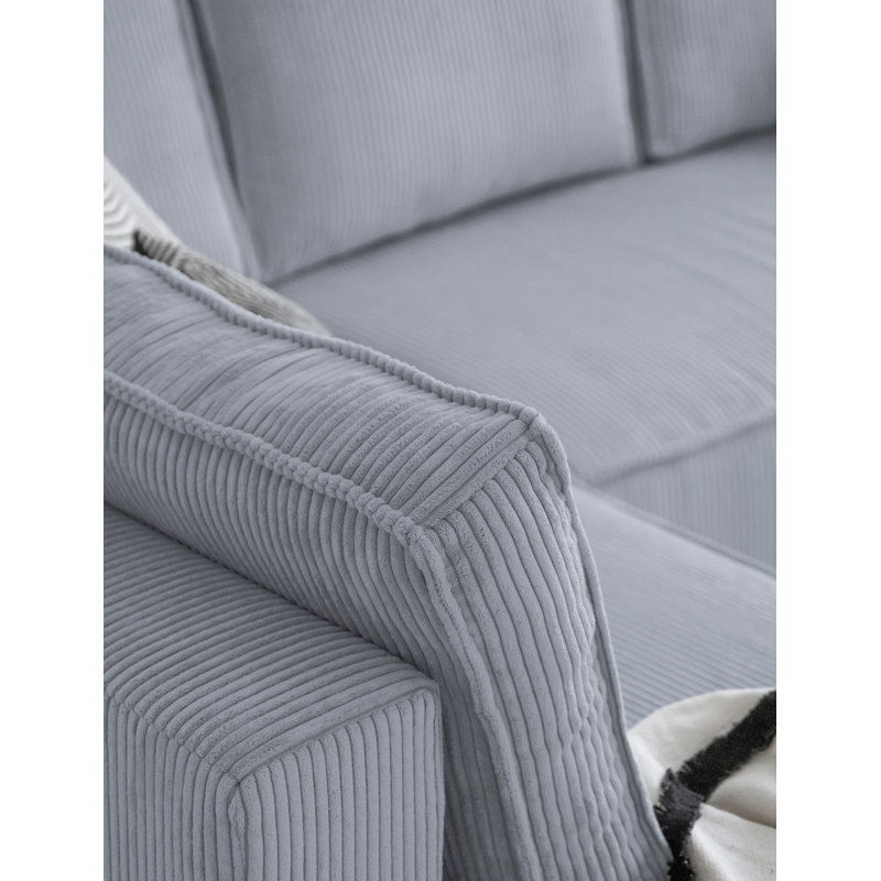 Sofa Bed, Left Hand Facing, Light Grey