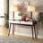 Espresso and White 2-drawer Sofa Table