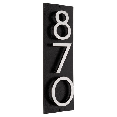 1-Line Wall Address Plaque