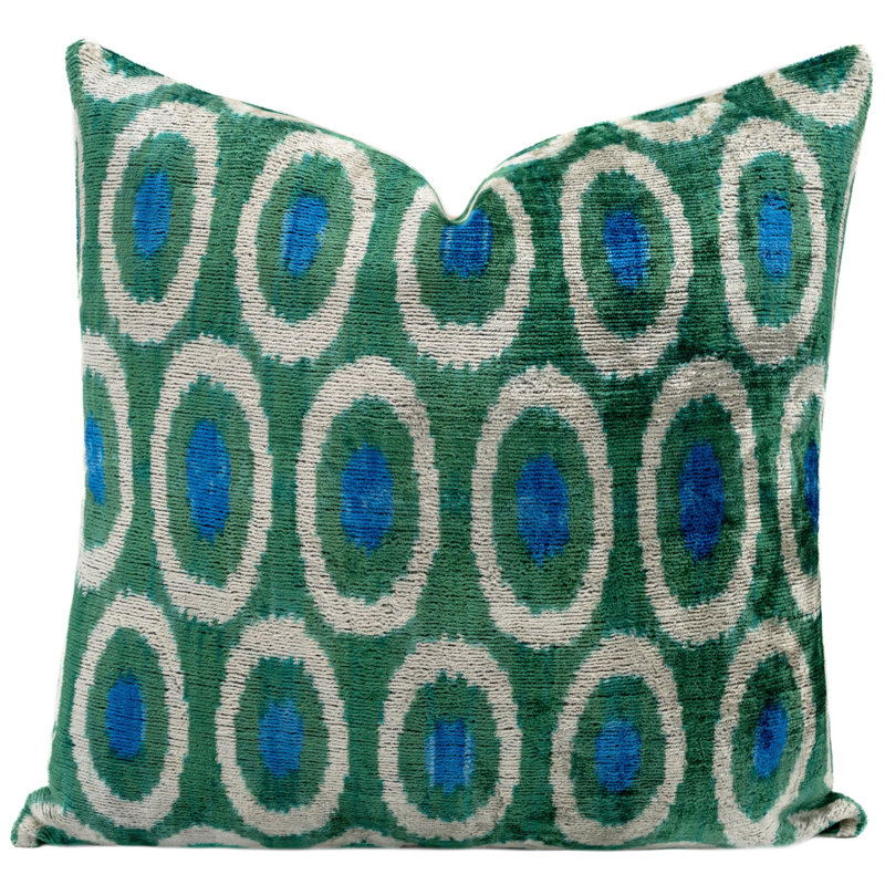 Coussin décoratif en velours