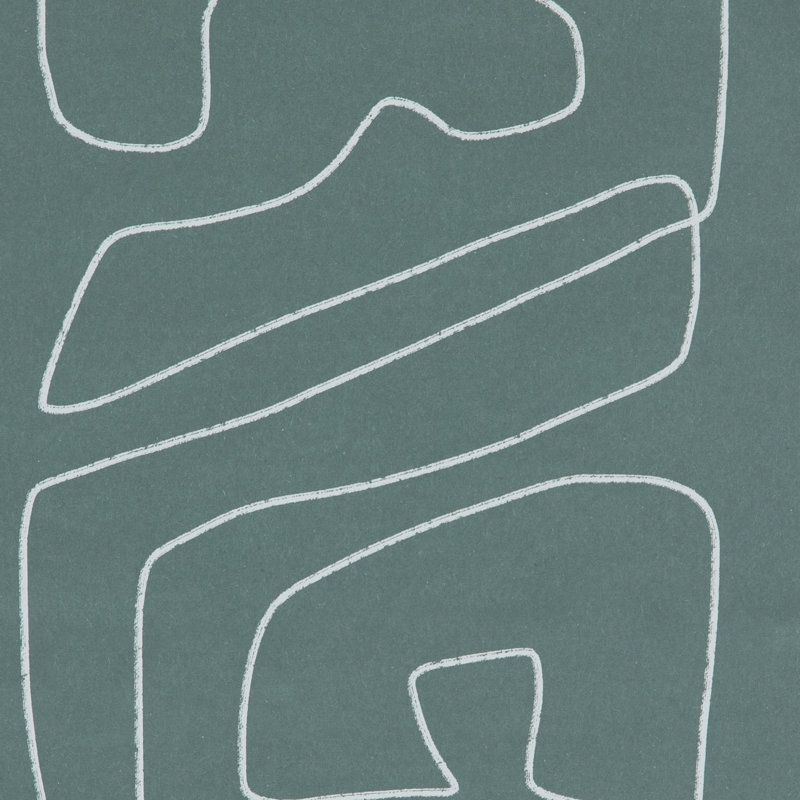 Line Abstract 1 Painting by Dan Hobday, 48" H x 36" W