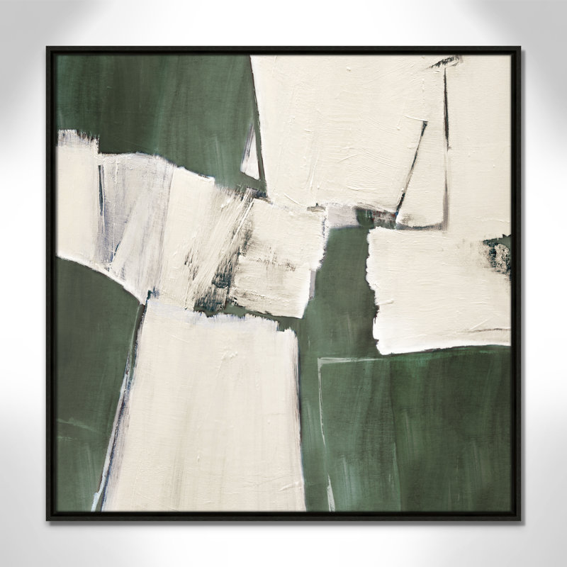«Summer Sage Plateau I» par Judith Shapiro, Espresso, H 31,5 po x l 31,5 po