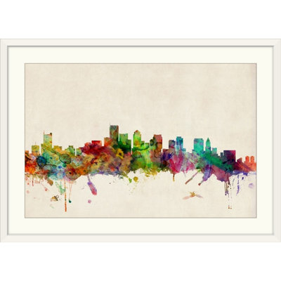 «Boston Skyline» par Francy, impression