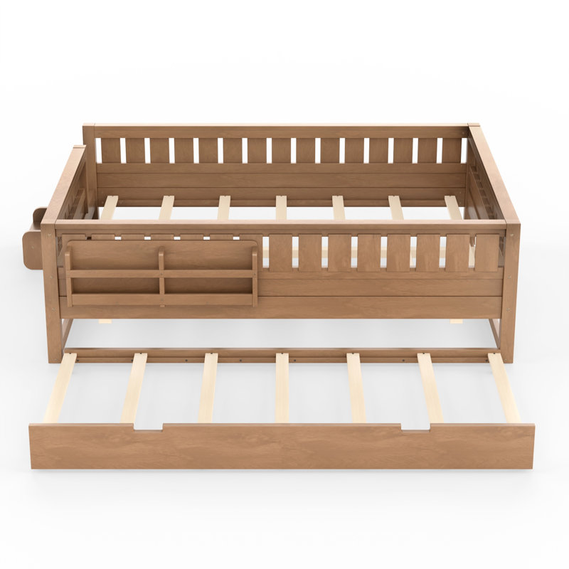 Children's Adjustable Multi-functional Bed, Naturel