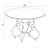 Jefferson 5 Piece 36" Round Pub Table Dining Set