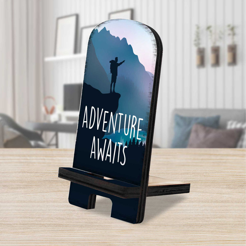 Designocracy Single Screen Desktop Mount, 6" H x 3" W x 3" D