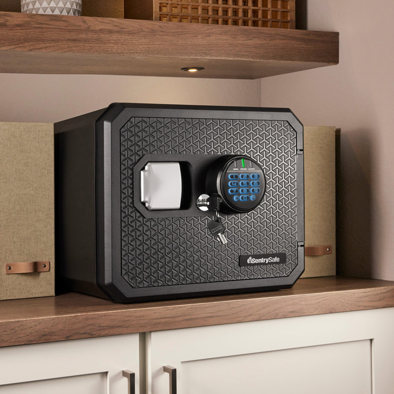SentrySafe 0.81 CuFt Fire/Water Security Safe with Backlit Digital Keypad and Override Key