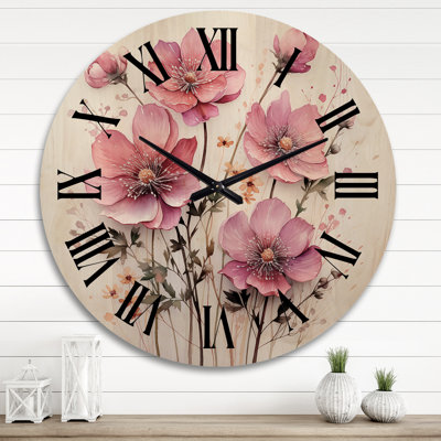 Horloge murale en bois massif Repos