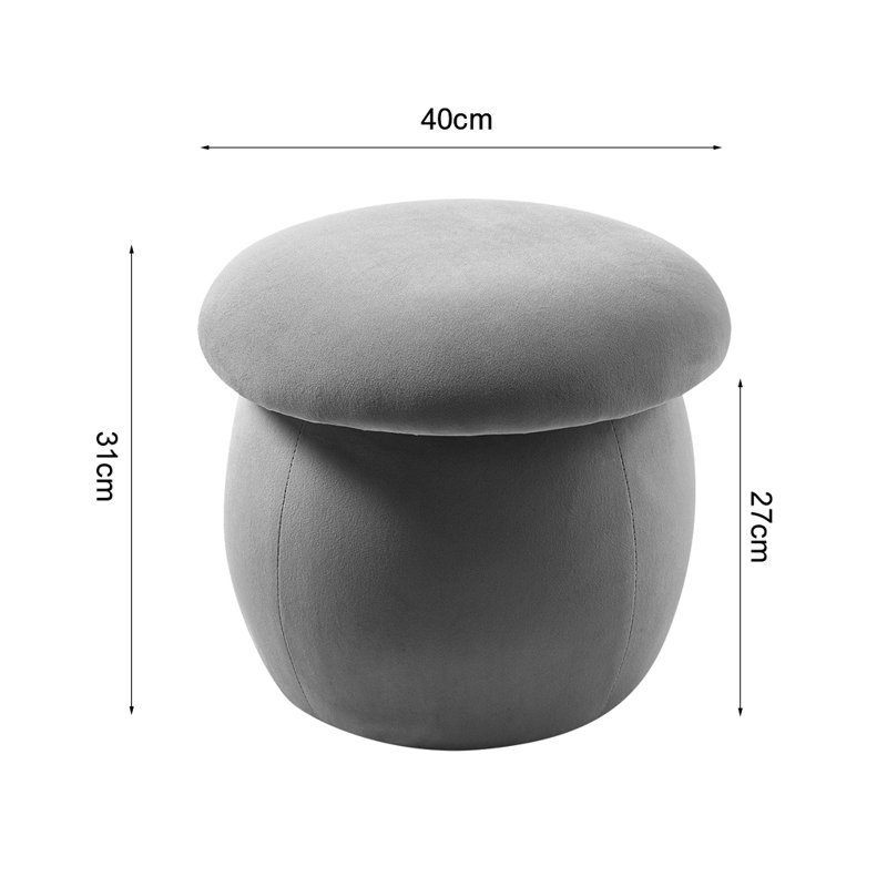 Velvet Upholstered Bench
