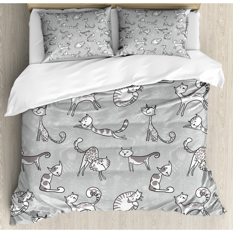 Modern & Contemporary Paisley Duvet Cover, King