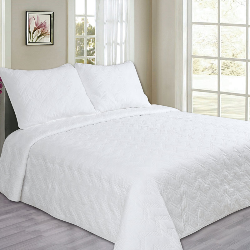 Cotton Quilt, King Quilt + 2 King Shams