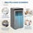 10,000 Btu Portable Air Conditioner, 3-In-1 Portable Ac Units For Rooms With Dehumidifier, Fan, Room Air Conditioner Cools Up To 450 Sq.ft. Grey