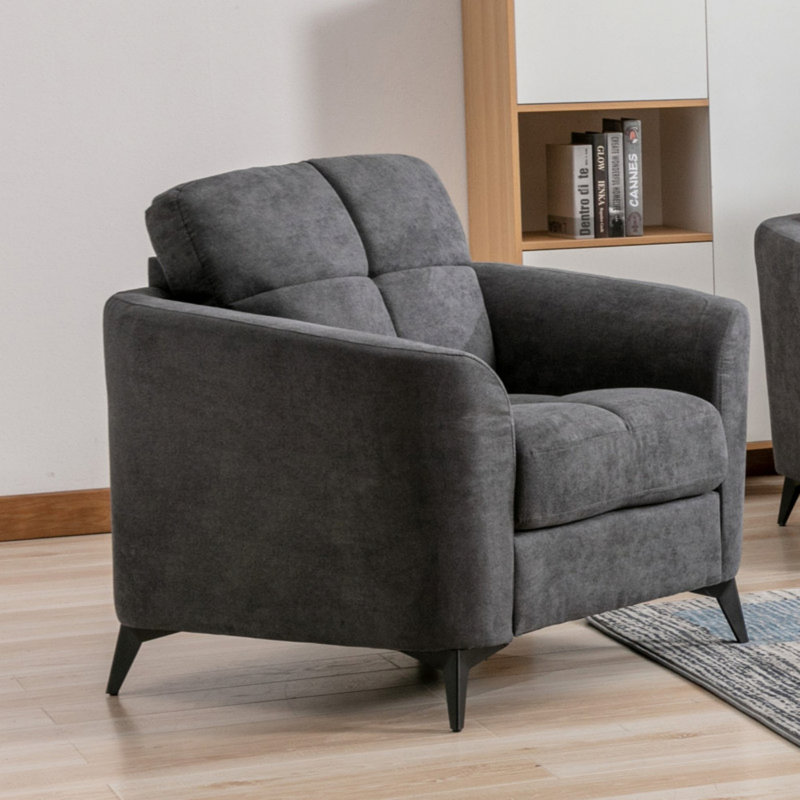 Fauteuil d'intérieur, fauteuil rembourré pour chambre à coucher, salon
