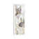 Dawn Iris by Carol Robinson - Floater Frame Panoramic Painting on Canvas
