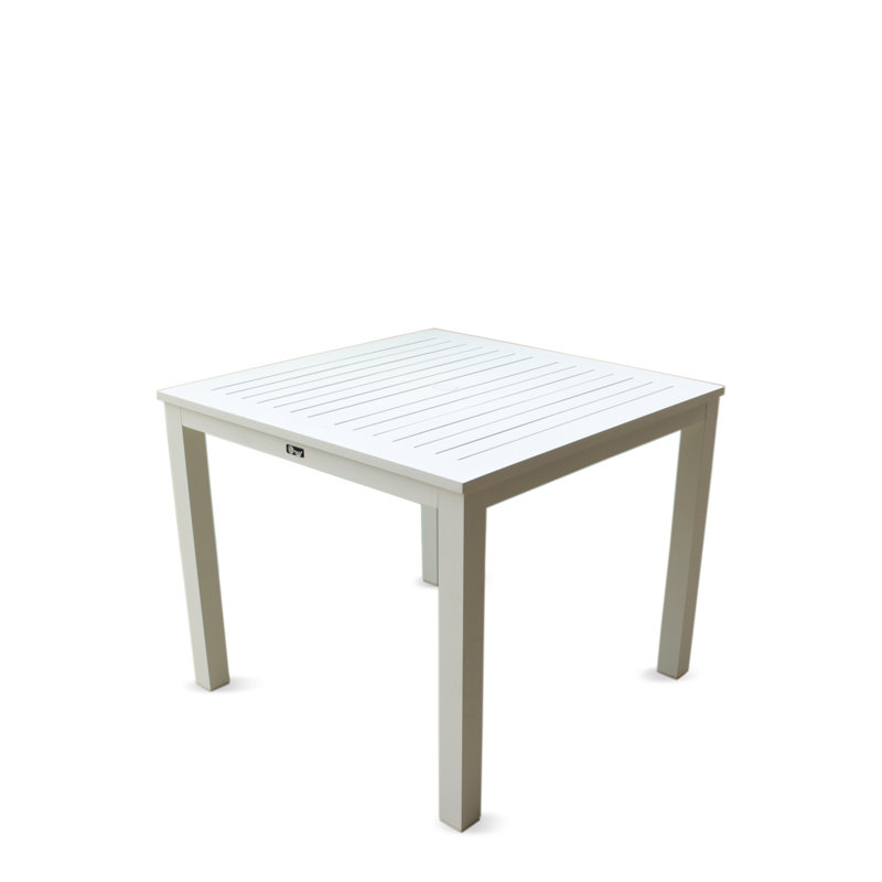 Table de salle à manger Patrica, Blanc