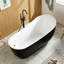 Baignoire de trempage en acrylique moderne pour salle de bain-137981171