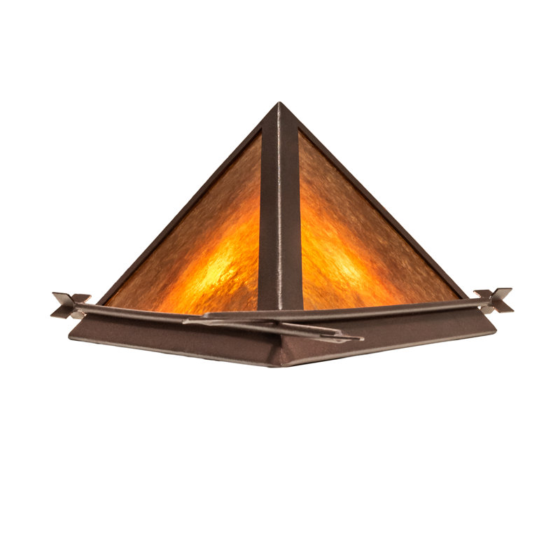 15" Wide Desert Arrow Wall Sconce