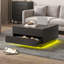 Pedestal Coffee Table with Storage-936695253