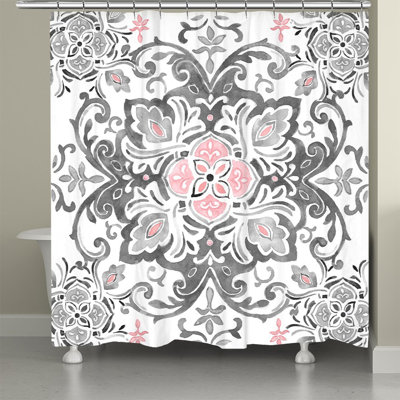 Catchings Ikat Shower Curtain